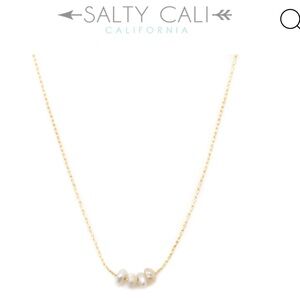 Salty Cali Ocean’s Whisper Pearl Necklace